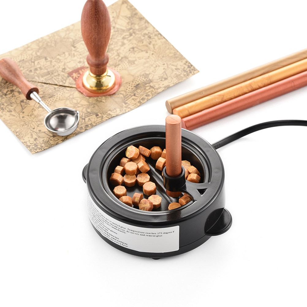Wax Warmer - เตาหลอมขี้ผึ้งเหล็ก 1 ชิ้น กำลังไฟแรง ให้ความร้อนเร็ว เหมาะสำหรับงานปั๊มตราประทับ