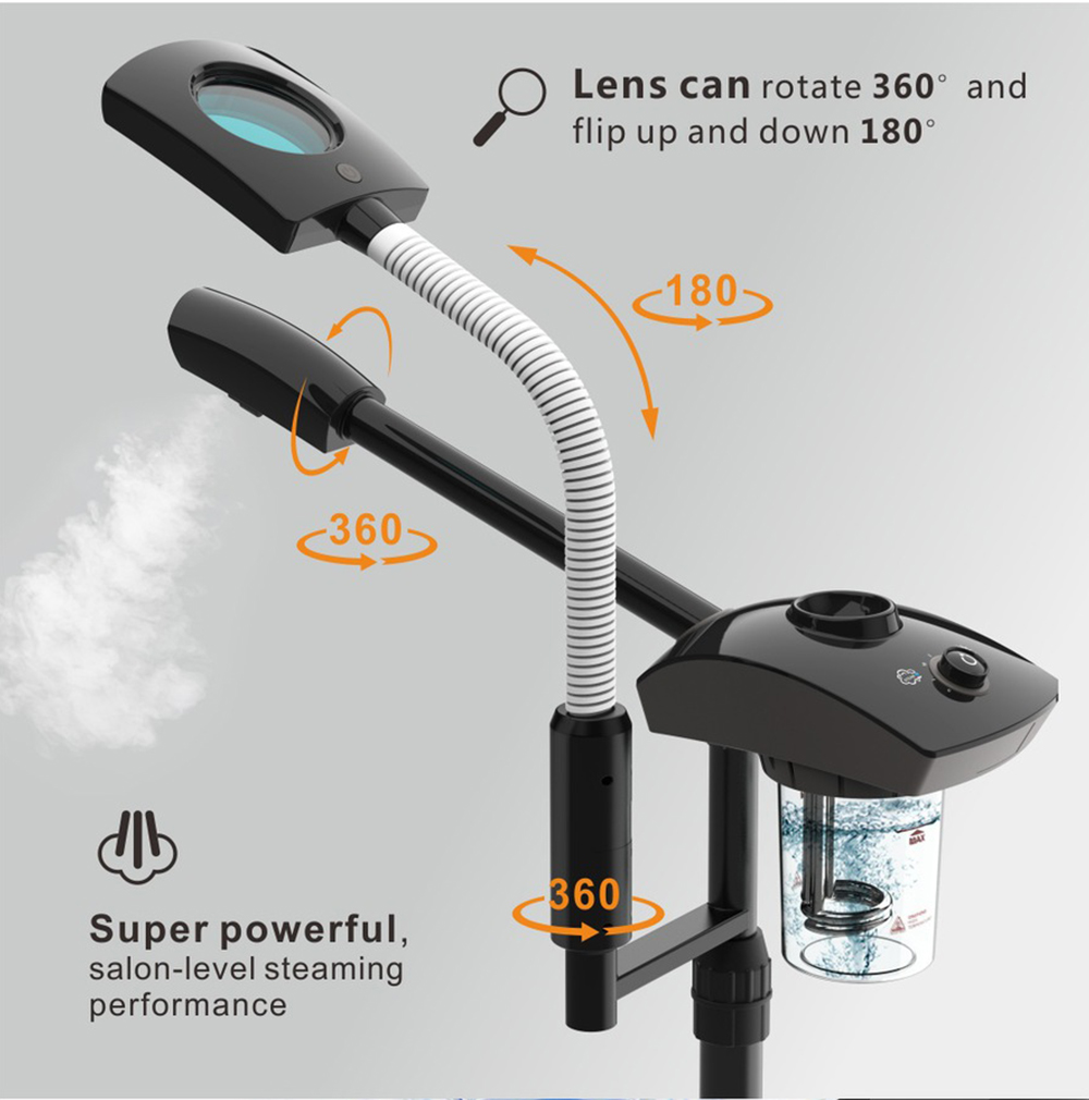 เครื่องทำละอองน้ำอุ่นเครื่องอบ - Face Steamer บทวิจารณ์และราคา