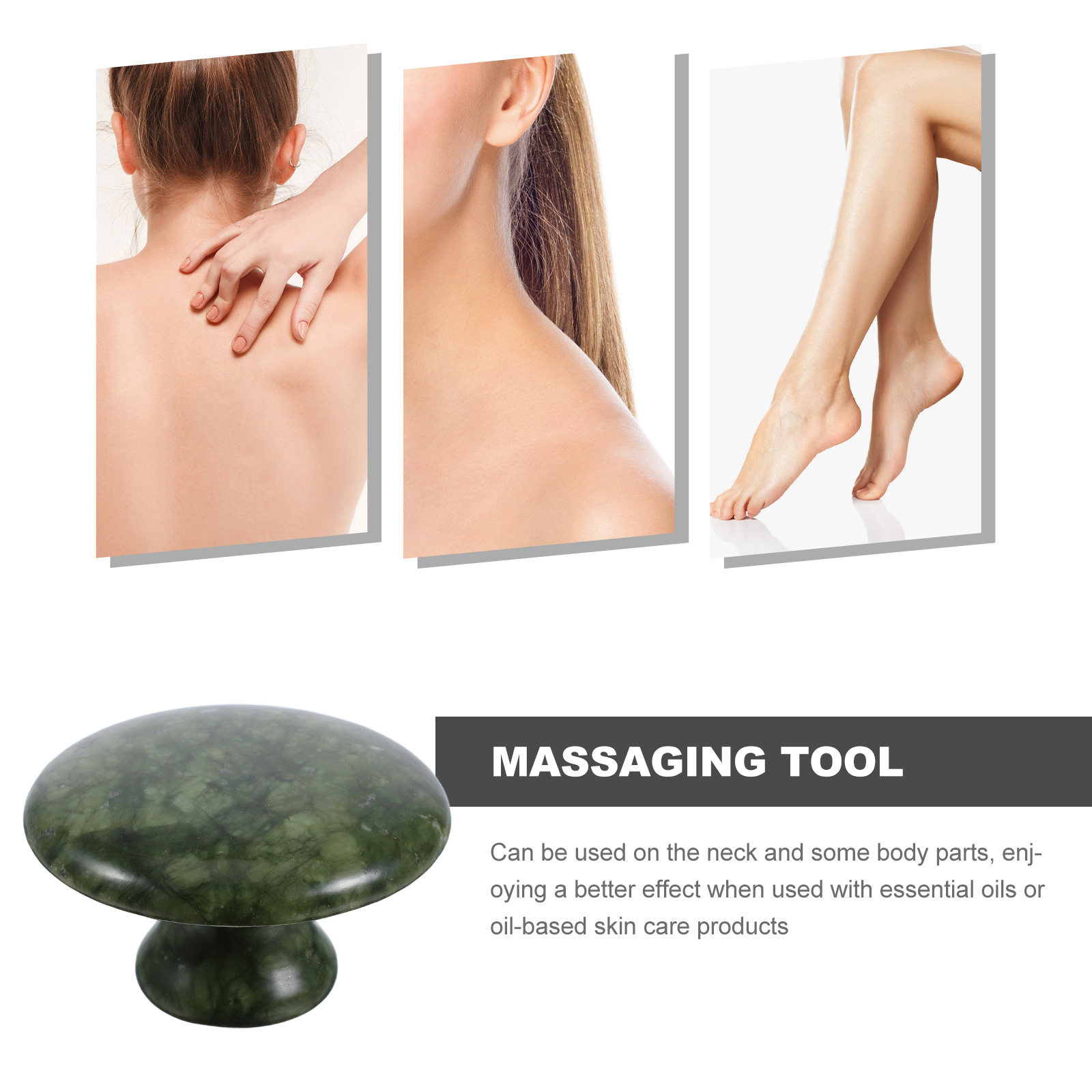 หินหยกนวดรูปเห็ด เนื้อสัมผัสเร - Spa Massager บทวิจารณ์และราคา