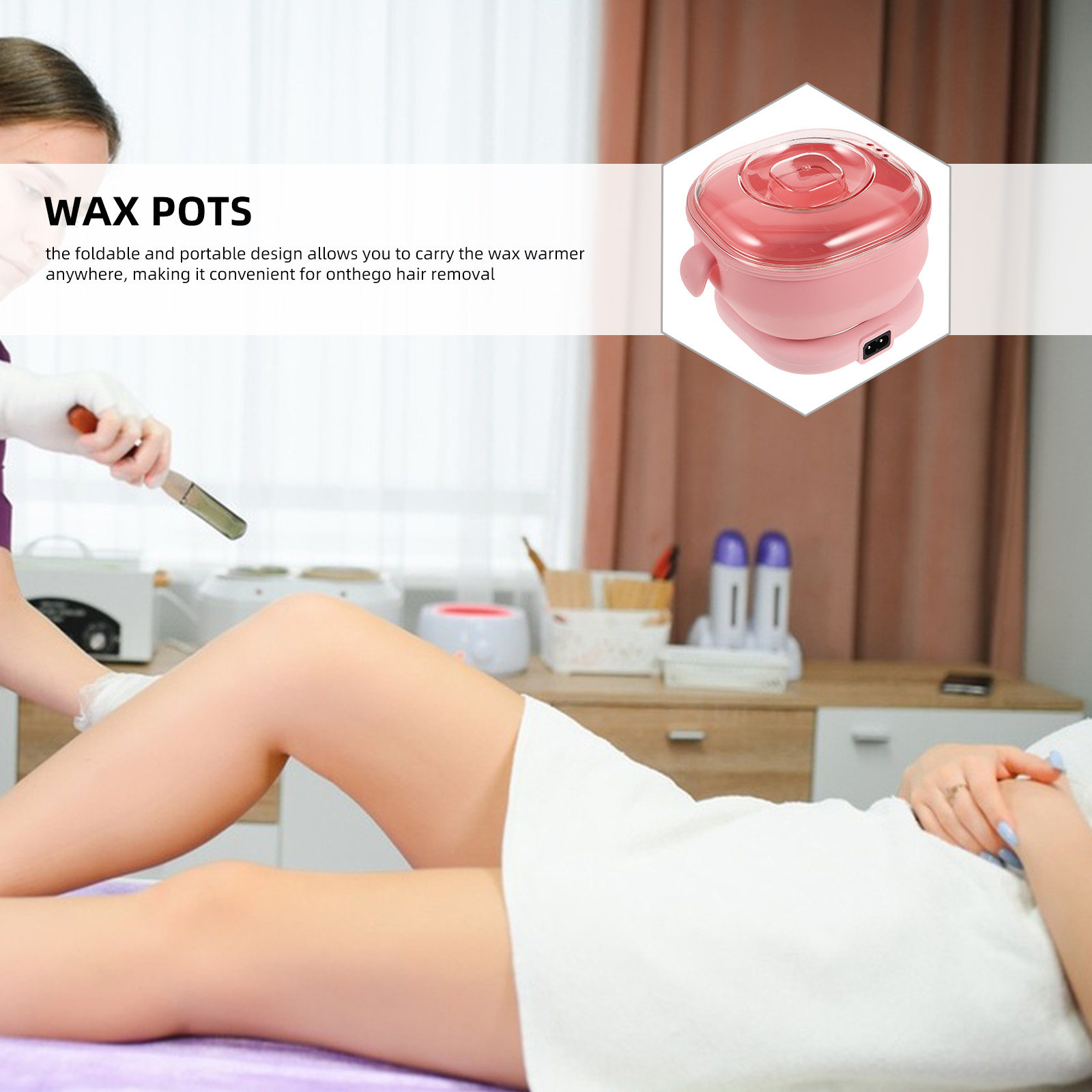 เครื่องอุ่นแว็กซ์แบบพับได้ พกพ - Wax Warmer บทวิจารณ์และราคา