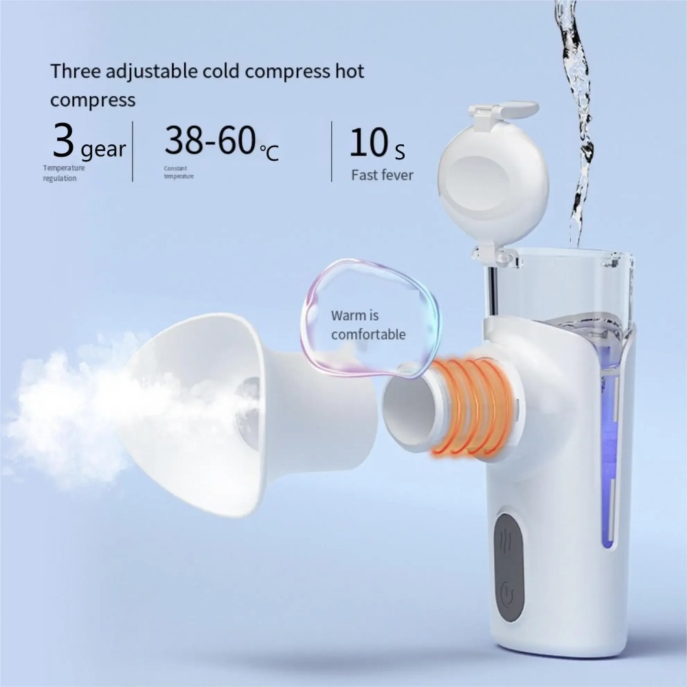 เครื่องพ่นไอน้ำนาโนแบบใหม่ ร้อ - Face Steamer บทวิจารณ์และราคา