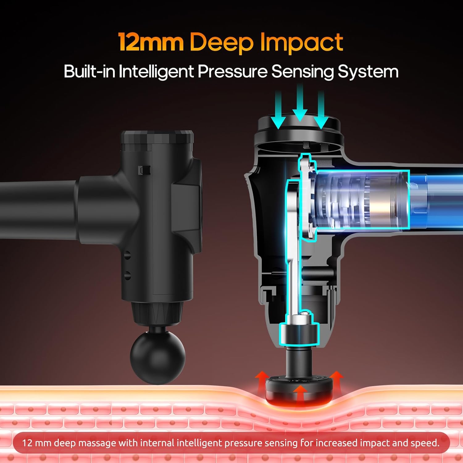 ปืนนวดกล้ามเนื้อแบบลึก LINGTEN - Massage Gun บทวิจารณ์และราคา
